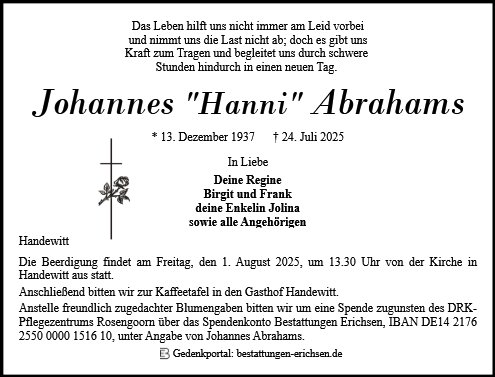 Johannes Abrahams