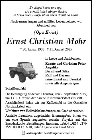 Ernst Mohr