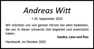 Andreas Witt