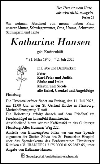 Katharine Hansen