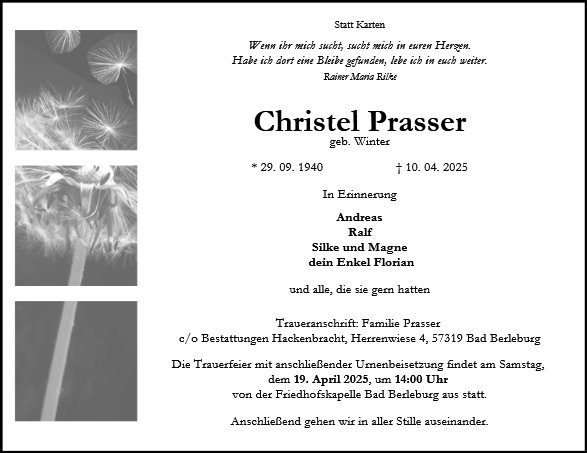 Christel Prasser