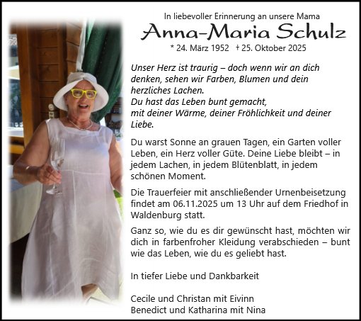 Anna-Maria Schulz