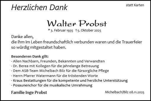 Walter Probst