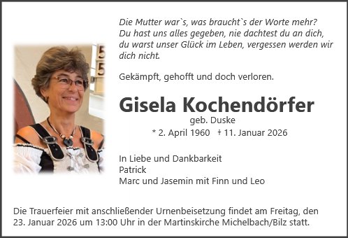 Gisela Kochendörfer