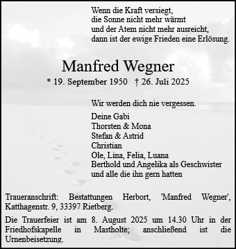 Manfred Wegner