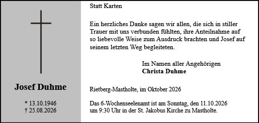 Josef Duhme
