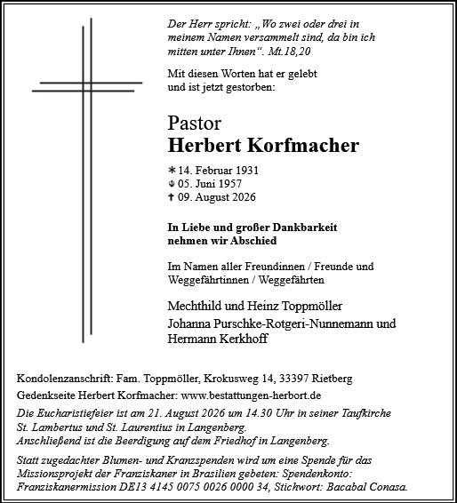 Herbert Korfmacher