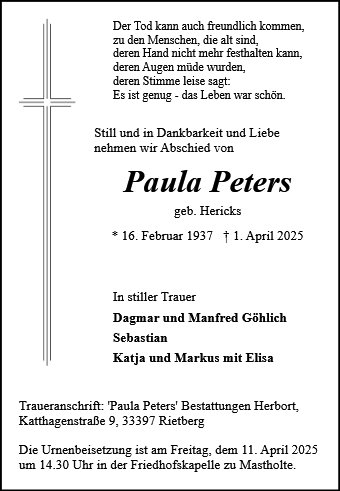 Paula Peters