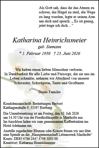 Katharina Heinrichsmeier