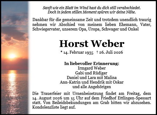 Horst Weber