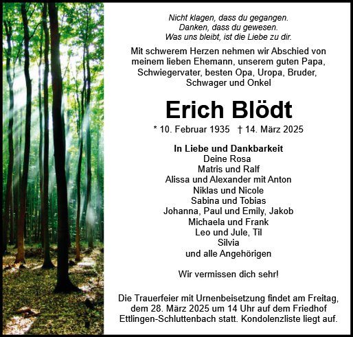 Erich Blödt