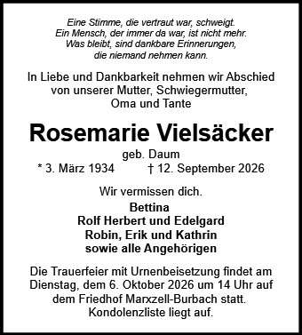 Rosa Maria Vielsäcker