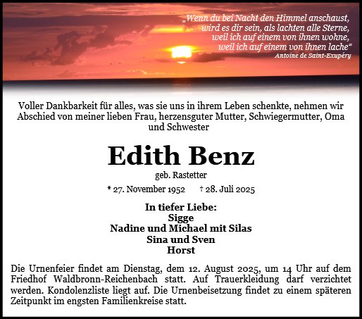 Edith Benz