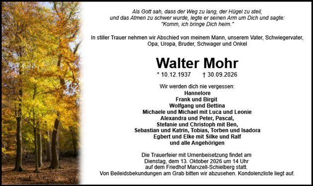 Walter Mohr