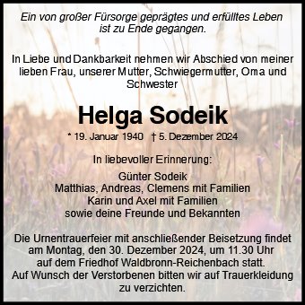 Helga Sodeik