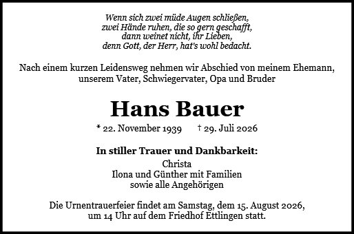 Hans Bauer