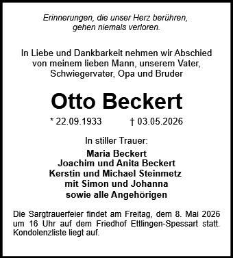 Otto Beckert