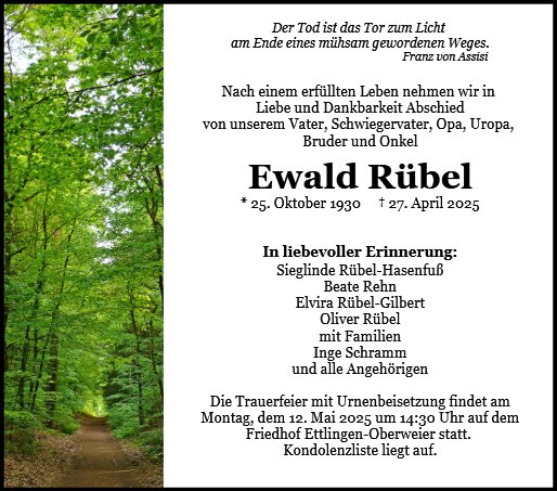 Ewald Rübel