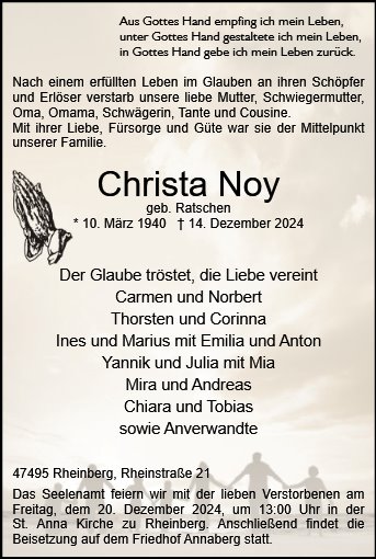 Christa Noy