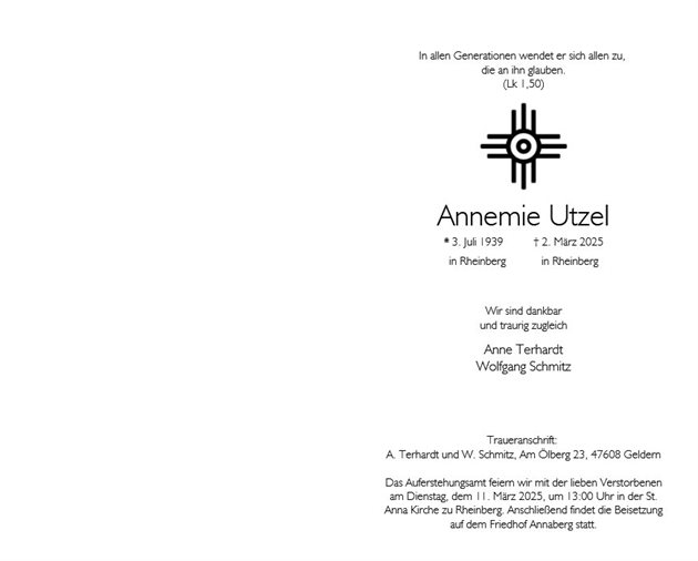 Annemie Utzel