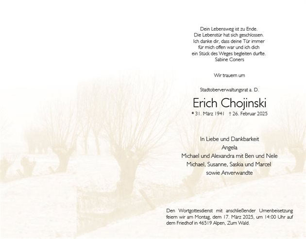 Erich Chojinski