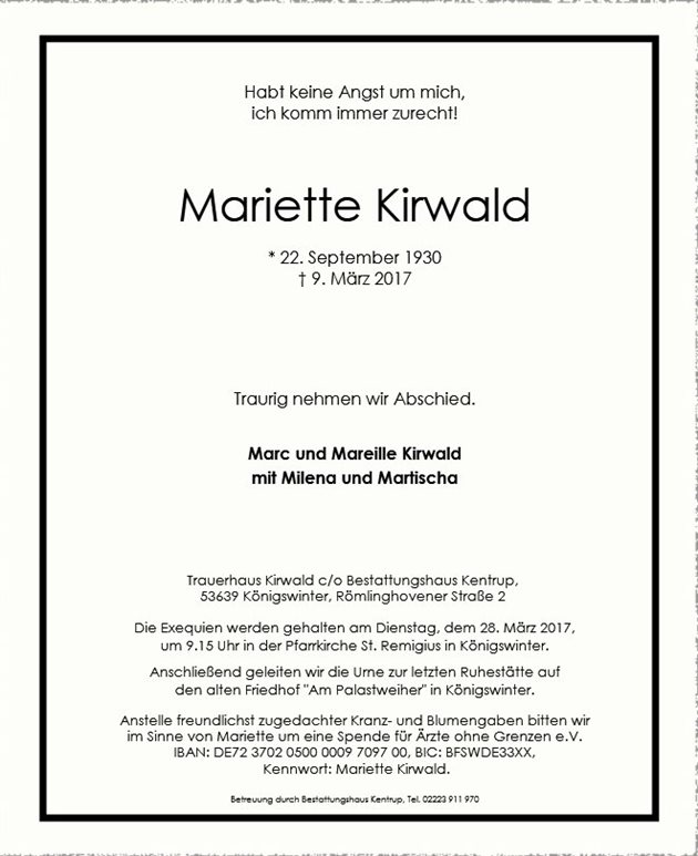 Mariette Kirwald