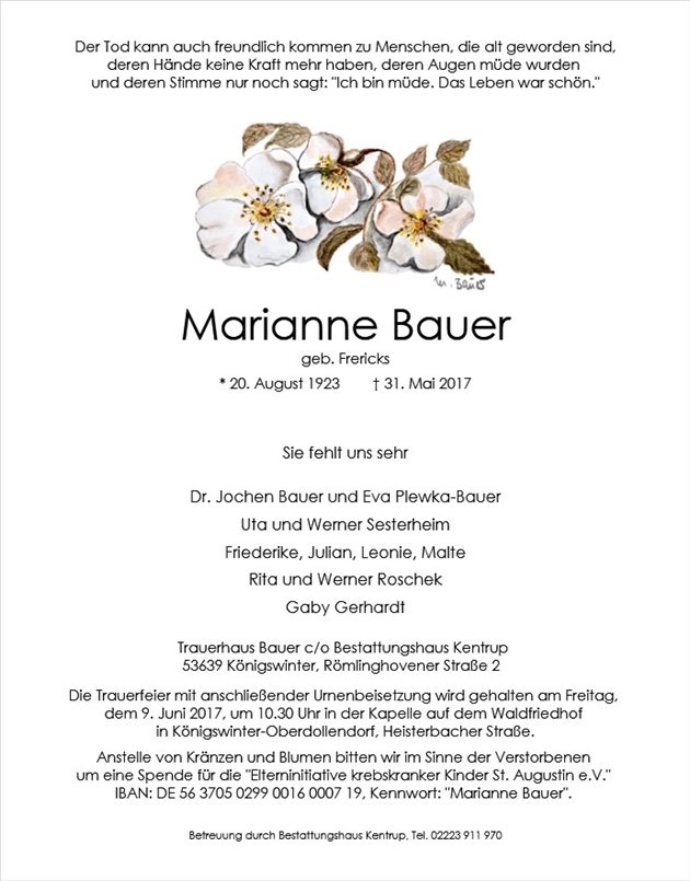 Marianne Bauer