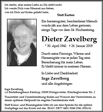 Dieter Zavelberg
