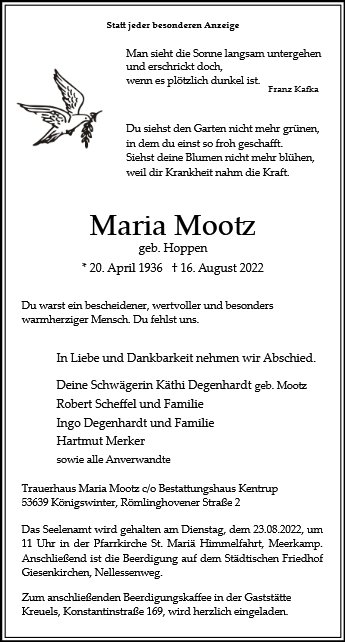 Maria Mootz
