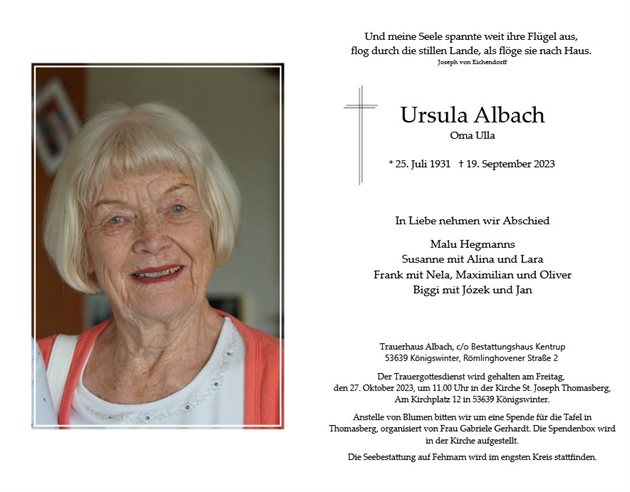 Ursula Albach