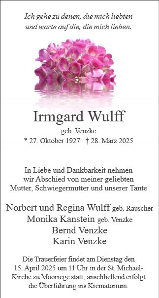 Irmgard Wulff