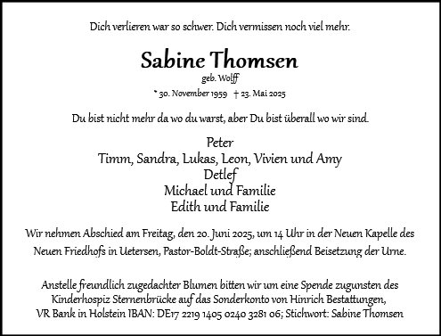 Sabine Thomsen