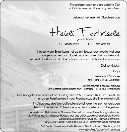 Heidemarie Fortriede