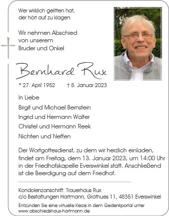 Bernhard Rux