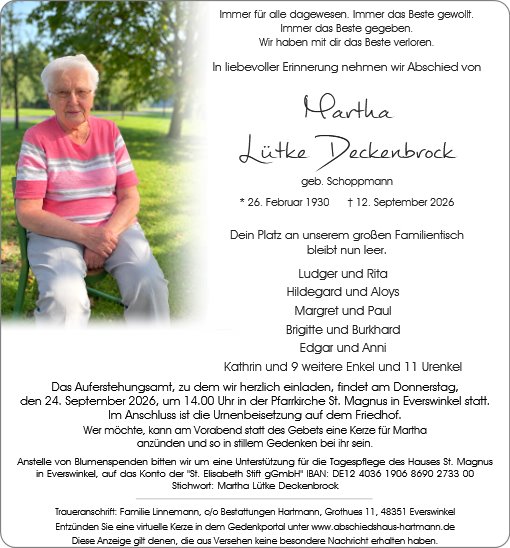 Martha Lütke Deckenbrock