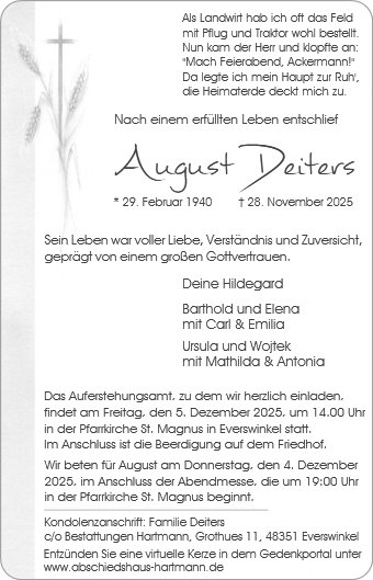 August Deiters