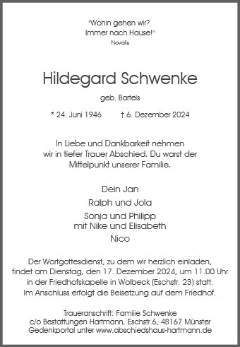 Hildegard Schwenke
