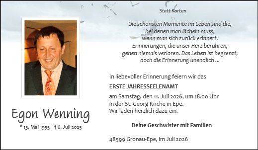 Egon Wenning