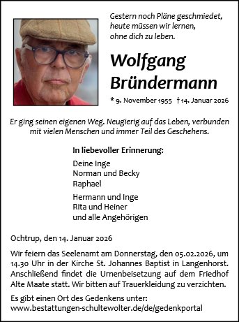 Wolfgang Bründermann