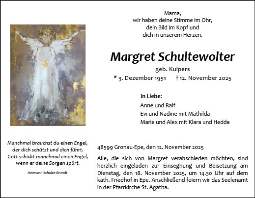 Margret Schultewolter