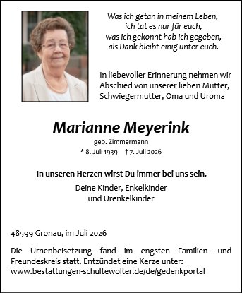 Marianne Meyerink