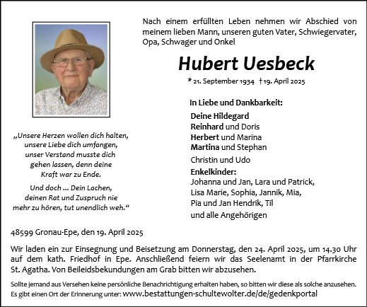 Hubert Uesbeck