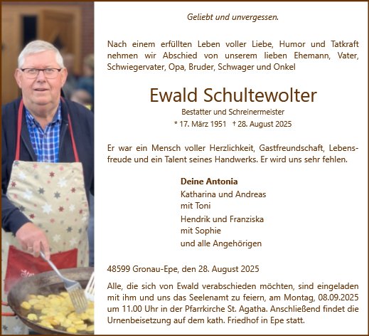 Ewald Schultewolter