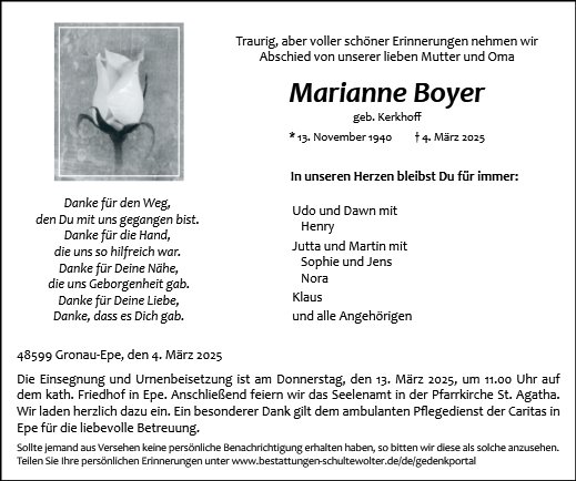 Marianne Boyer