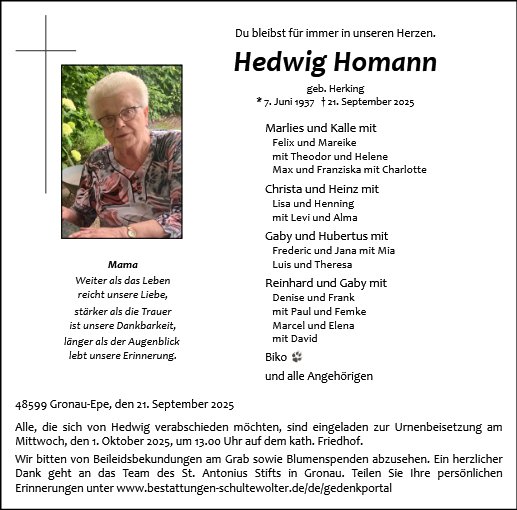Hedwig Homann