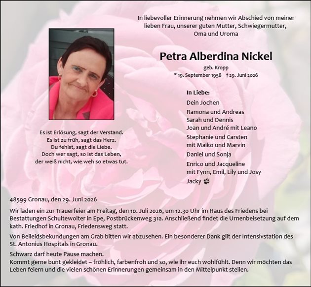 Petra Alberdina Nickel