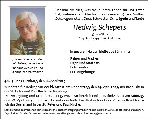 Hedwig Schepers
