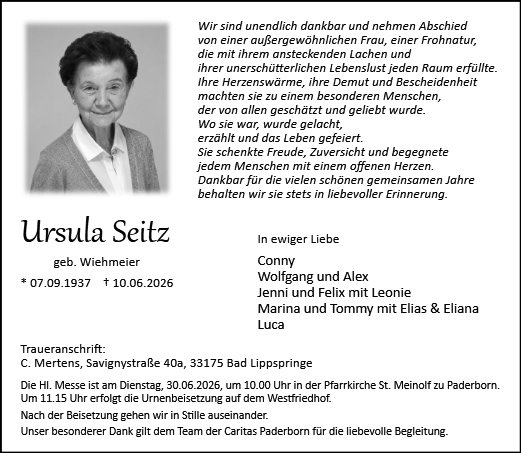 Ursula Seitz