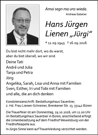 Hans Jürgen Lienen