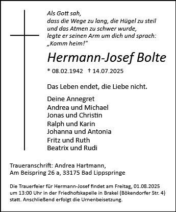 Hermann Josef Bolte